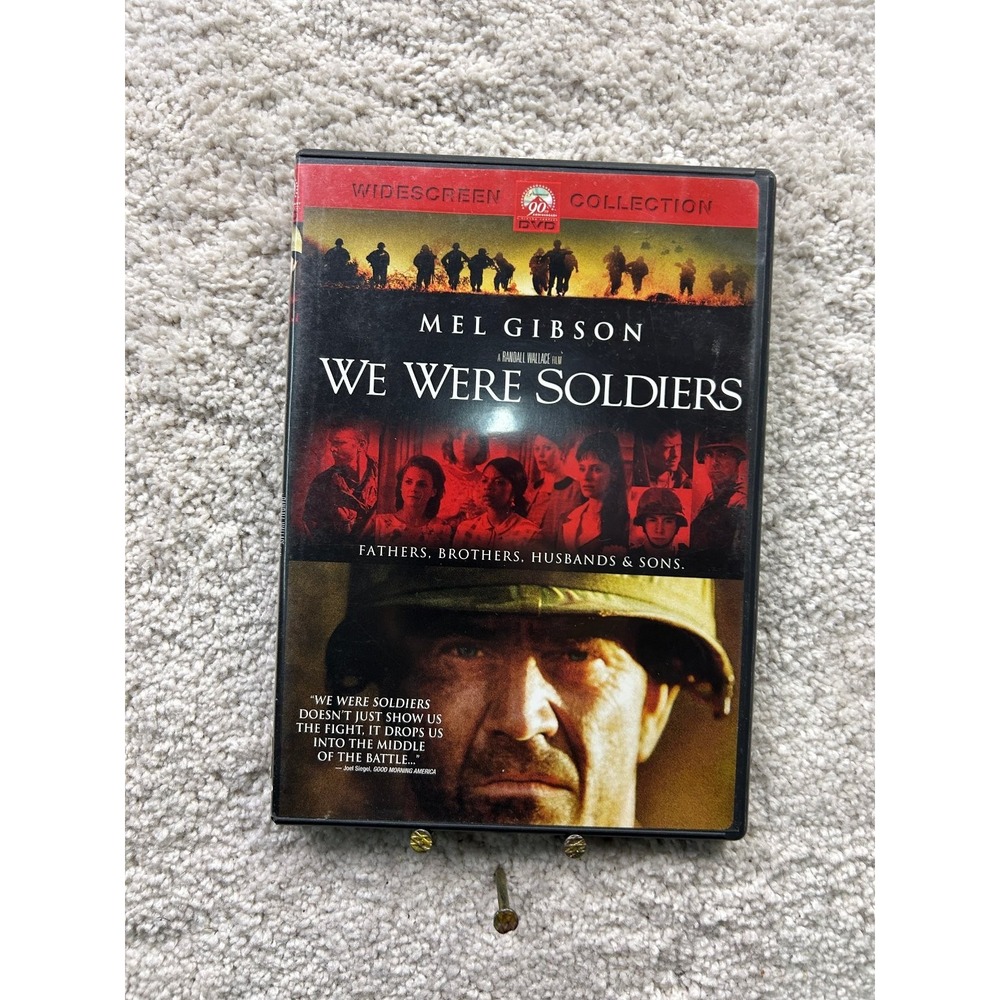 We Were Soldiers DVD 2002 Widescreen Mel Gibson Randall Wallace Deleted Scenes